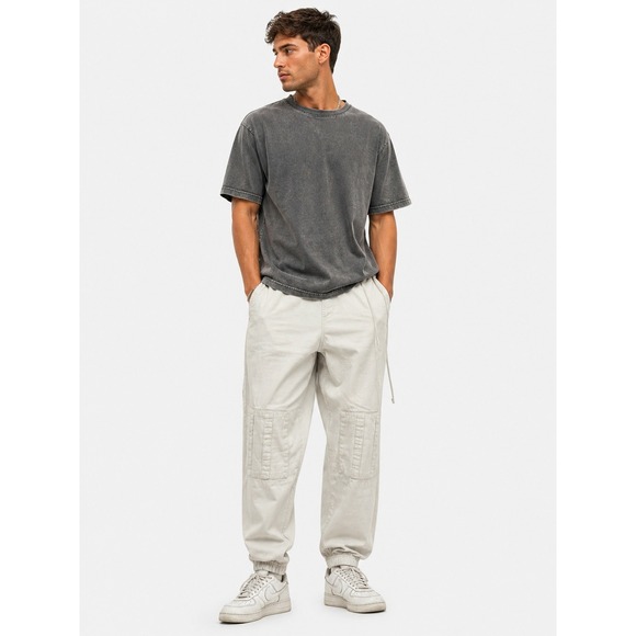 Ton Sur Ton Other - Ton Sur Ton Vintage 80s Off White Mens Cargo Pants  Streetwear 3 L